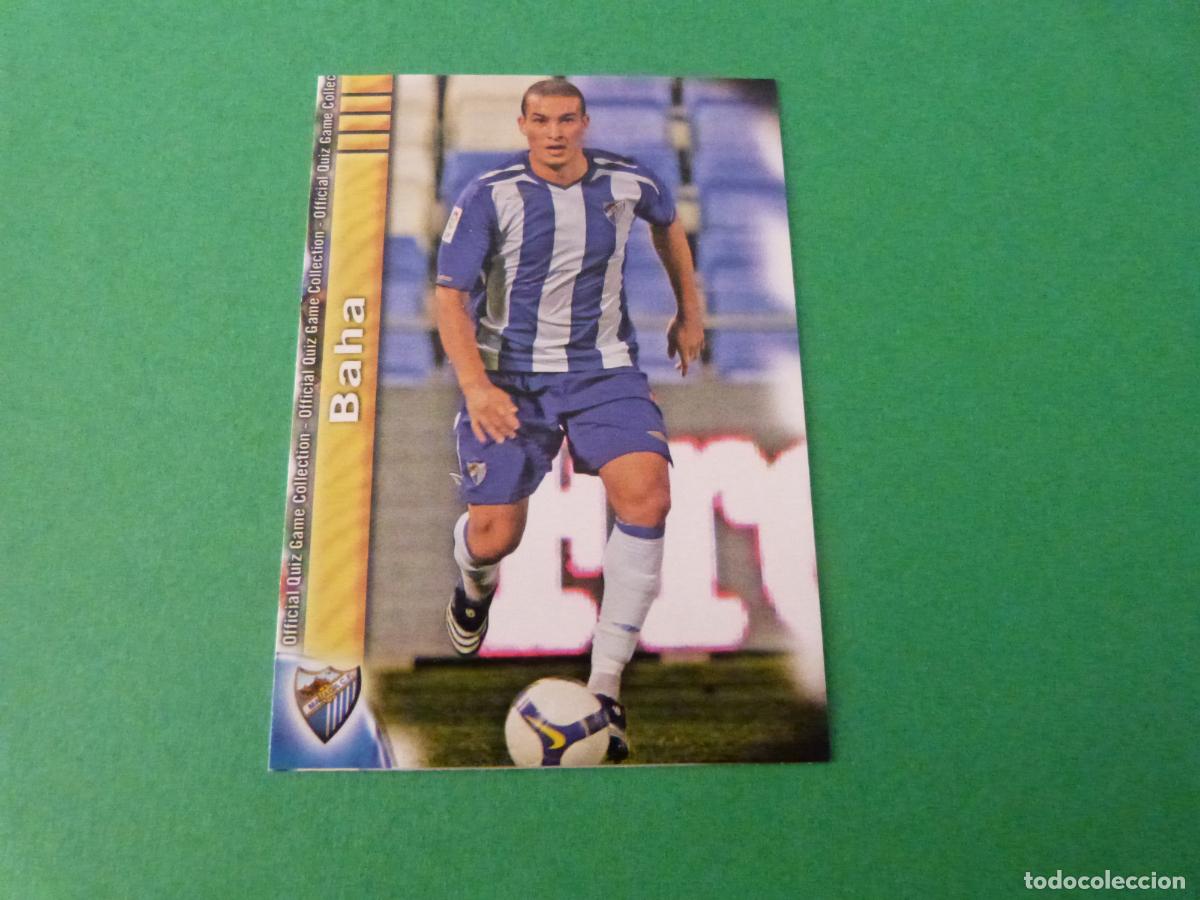 Cromos de f&uacute;tbol: TRADING CARD FUTBOL BAHA MALAGA C.F. N&ordm; 209 FICHAS LIGA MUNDICROMO 2009-2010/09-10