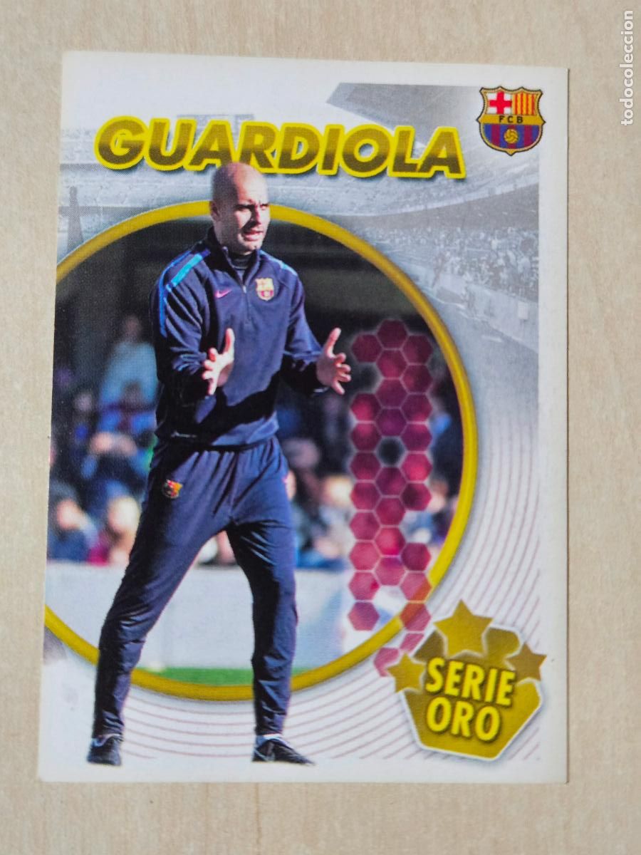 Cromos de f&uacute;tbol: CROMO N&ordm; 13 GUARDIOLA - COLECCION OFICIAL BARCELONA LIGA 2010 2011 - 10 11 SIN PEGAR