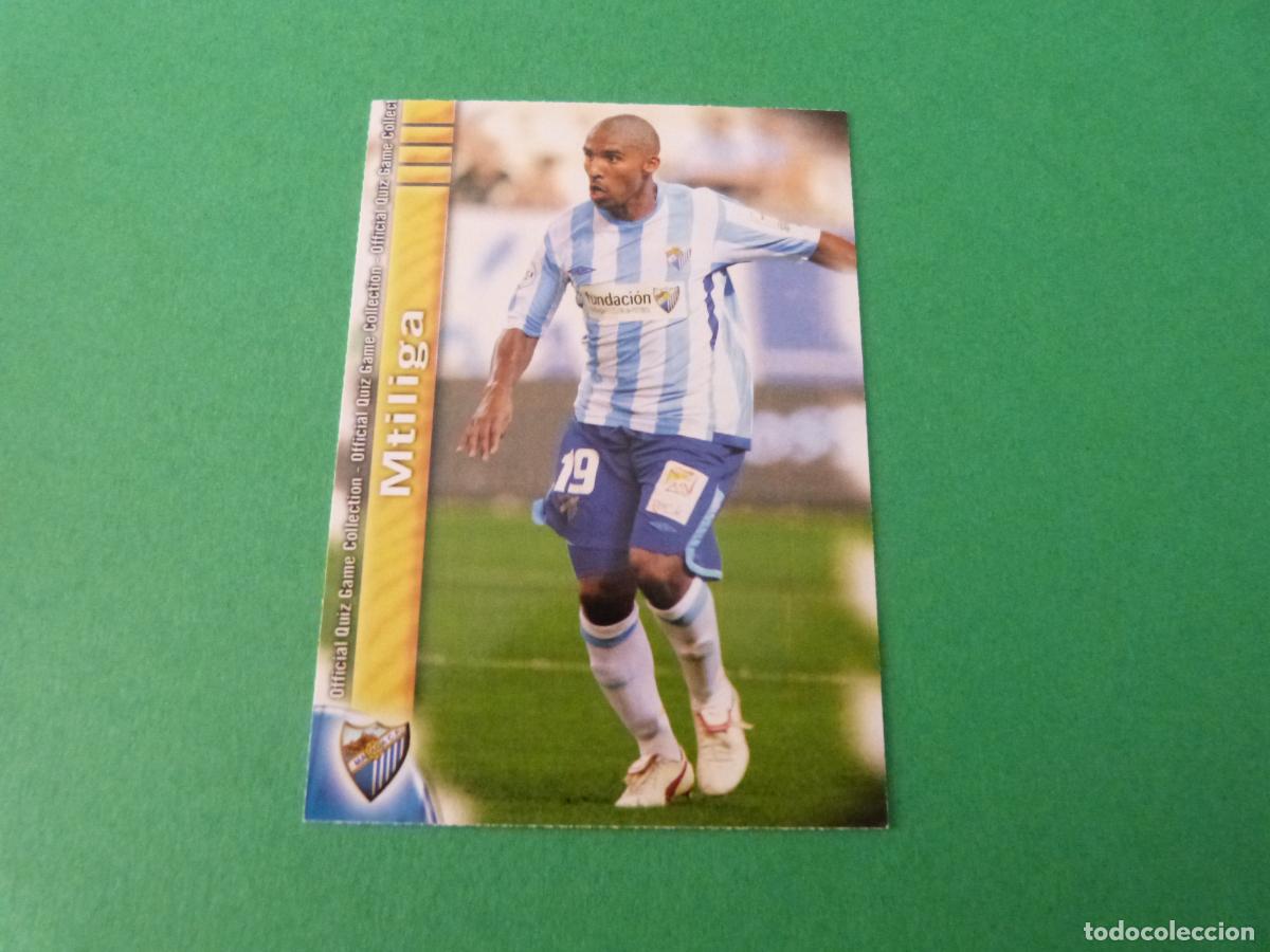 Cromos de f&uacute;tbol: TRADING CARD FUTBOL MTILIGA MALAGA C.F. N&ordm; 203 FICHAS LIGA MUNDICROMO 2009-2010/09-10