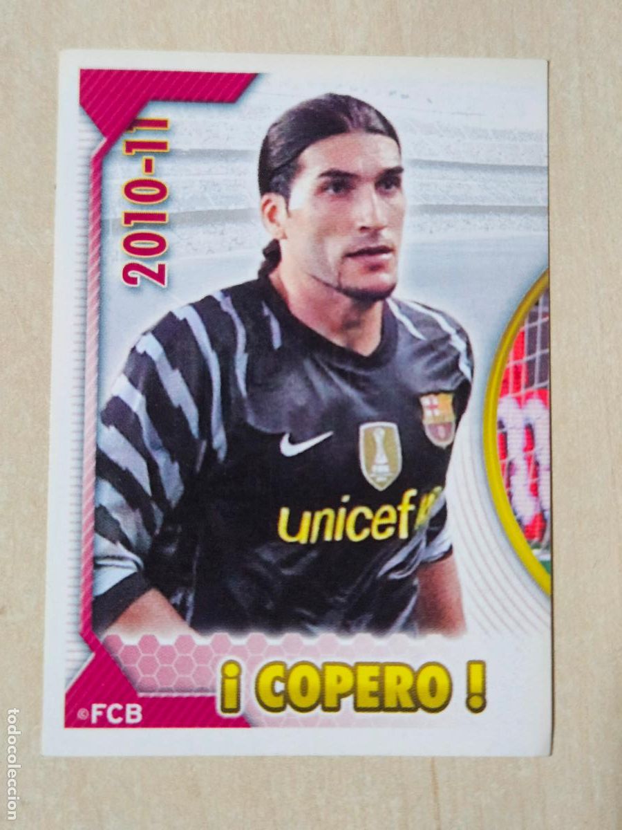 Cromos de f&uacute;tbol: CROMO N&ordm; 24 PINTO - COLECCION OFICIAL BARCELONA LIGA 2010 2011 - 10 11 SIN PEGAR
