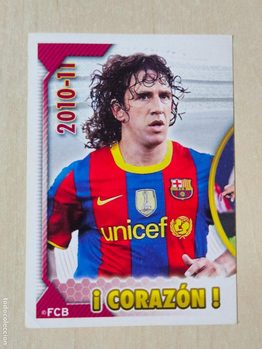 Figurine di Calcio: CROMO N&ordm; 36 PUYOL - COLECCION OFICIAL BARCELONA LIGA 2010 2011 - 10 11 SIN PEGAR