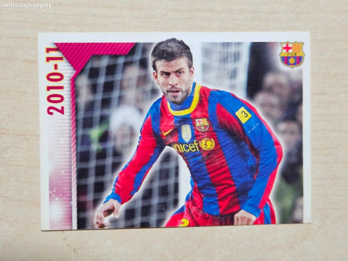 Figurine di Calcio: CROMO N&ordm; 39 PUYOL - COLECCION OFICIAL BARCELONA LIGA 2010 2011 - 10 11 SIN PEGAR