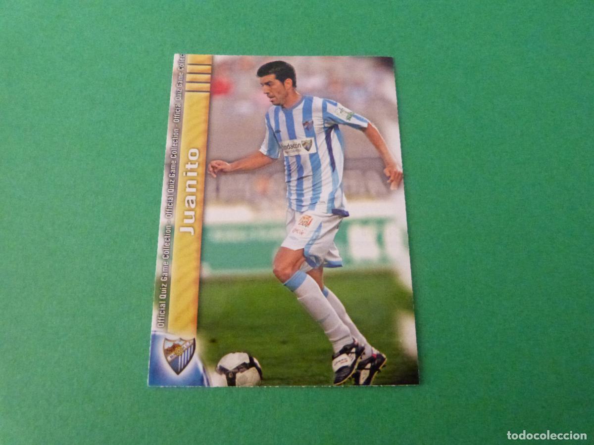 Figurine di Calcio: TRADING CARD FUTBOL JUANITO MALAGA C.F. N&ordm; 201 FICHAS LIGA MUNDICROMO 2009-2010/09-10