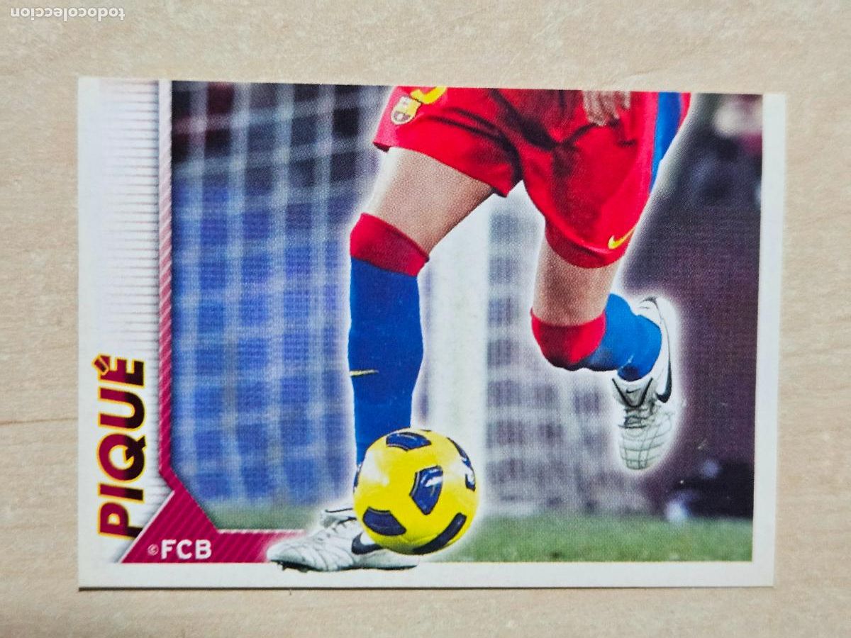 Figurine di Calcio: CROMO N&ordm; 40 PUYOL - COLECCION OFICIAL BARCELONA LIGA 2010 2011 - 10 11 SIN PEGAR