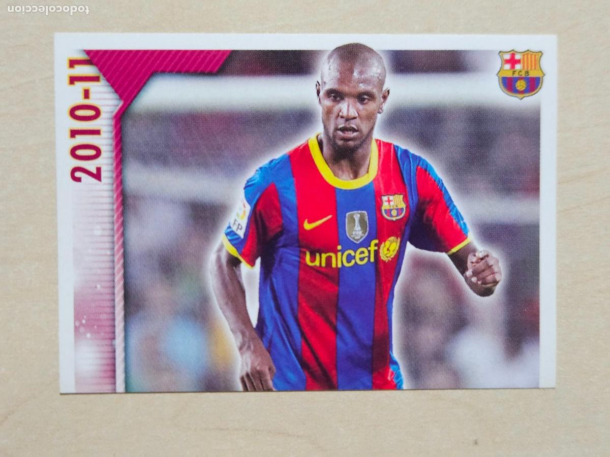Fu&szlig;ball-Sticker: CROMO N&ordm; 51 ABIDAL - COLECCION OFICIAL BARCELONA LIGA 2010 2011 - 10 11 SIN PEGAR