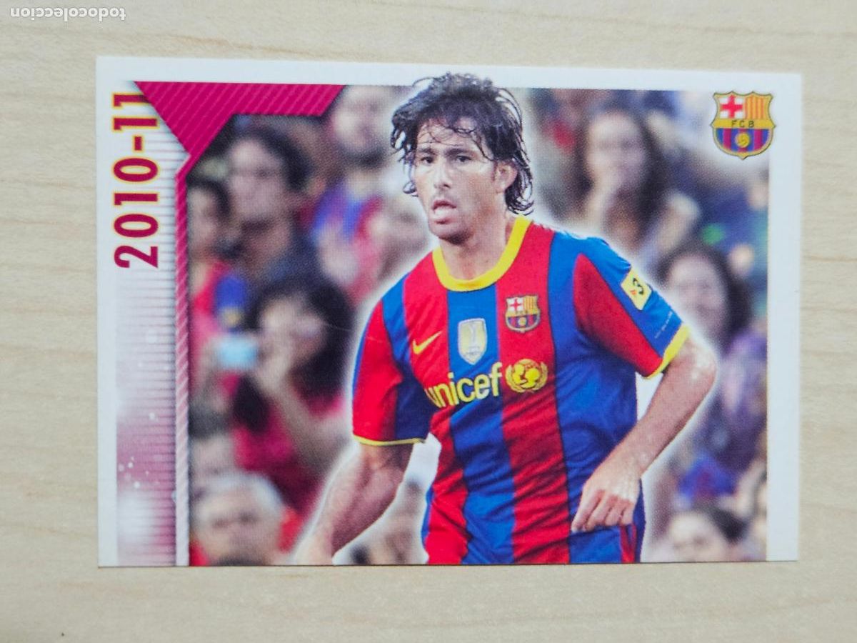 Cromos de f&uacute;tbol: CROMO N&ordm; 57 MAXWELL - COLECCION OFICIAL BARCELONA LIGA 2010 2011 - 10 11 SIN PEGAR