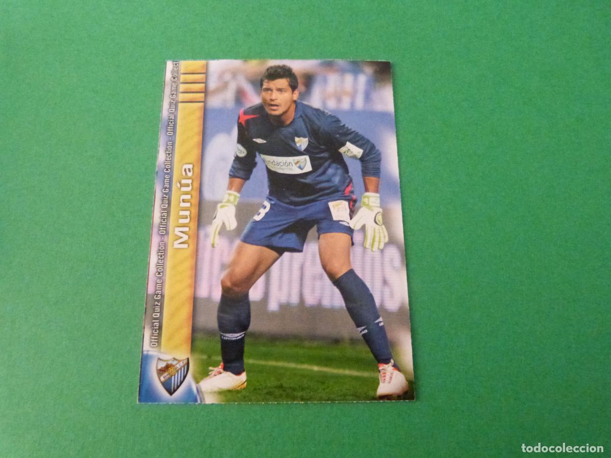 Cromos de f&uacute;tbol: TRADING CARD FUTBOL MUNUA MALAGA C.F. N&ordm; 194 FICHAS LIGA MUNDICROMO 2009-2010/09-10