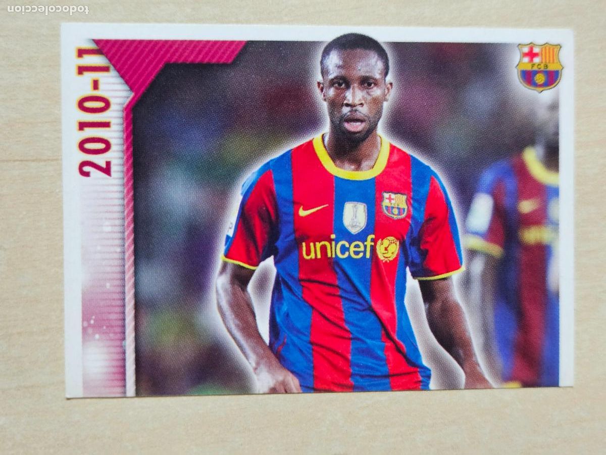Cromos de f&uacute;tbol: CROMO N&ordm; 81 KEITA - COLECCION OFICIAL BARCELONA LIGA 2010 2011 - 10 11 SIN PEGAR