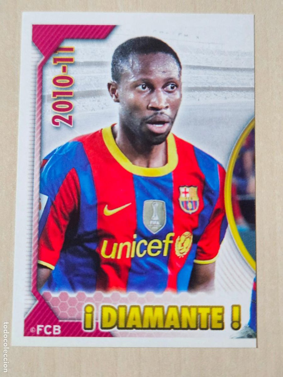 Cromos de f&uacute;tbol: CROMO N&ordm; 84 KEITA - COLECCION OFICIAL BARCELONA LIGA 2010 2011 - 10 11 SIN PEGAR