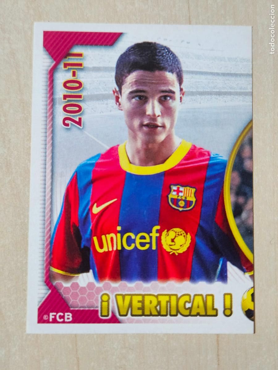 Cromos de f&uacute;tbol: CROMO N&ordm; 102 AFELLAY - COLECCION OFICIAL BARCELONA LIGA 2010 2011 - 10 11 SIN PEGAR