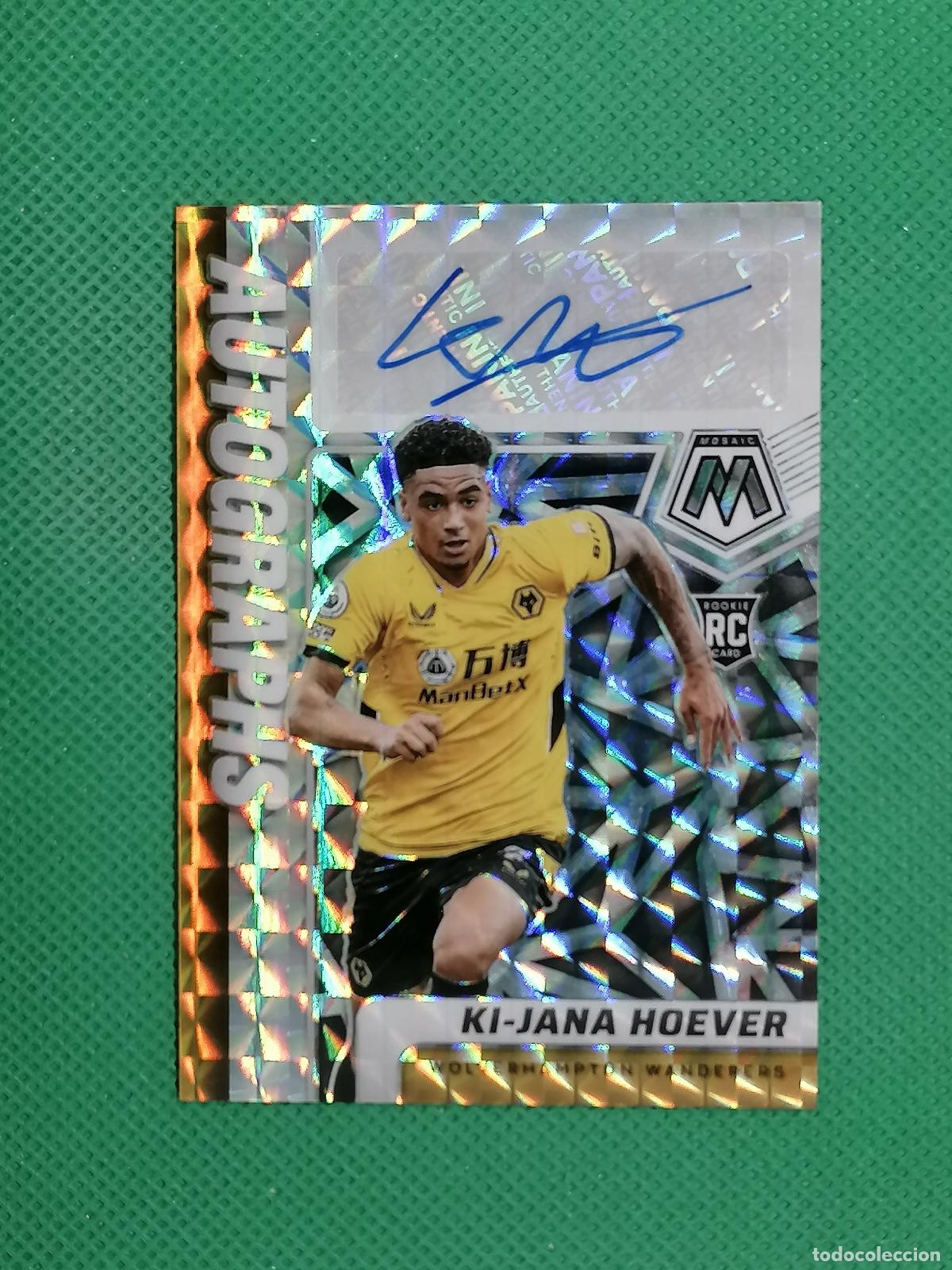Cromos de f&uacute;tbol: KI-JANA HOEVER ROOKIE BORUSSIA DORTMUND AUTOGRAFO AUTO FIRMA ⚽PANINI MOSAIC PREMIER 21 22 2021 2022⚽