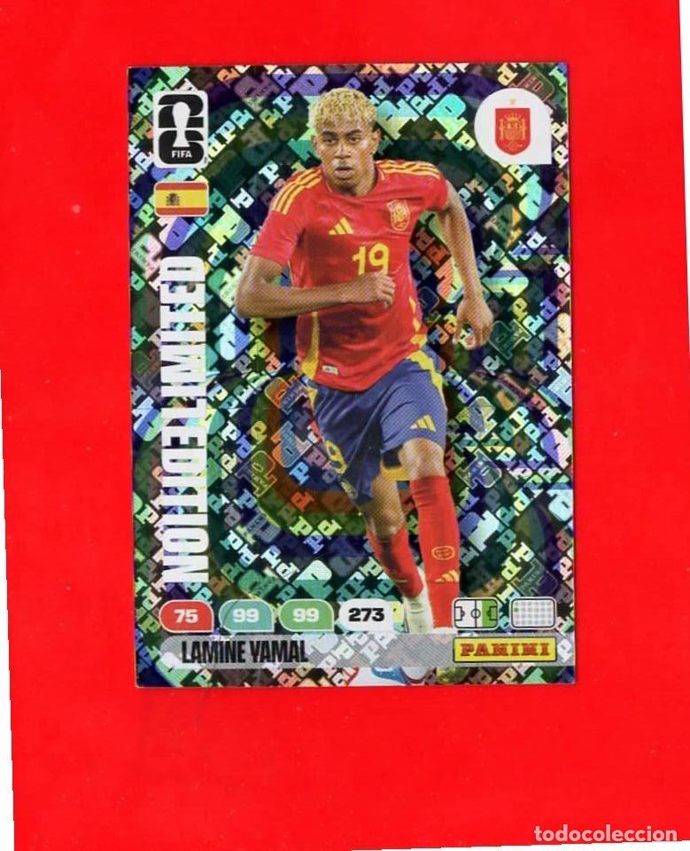 Cromos de f&uacute;tbol: LE-LY Lamine Yamal - Espa&ntilde;a - Limited Edition - Adrenalyn World Cup Mundial 2026 limitada