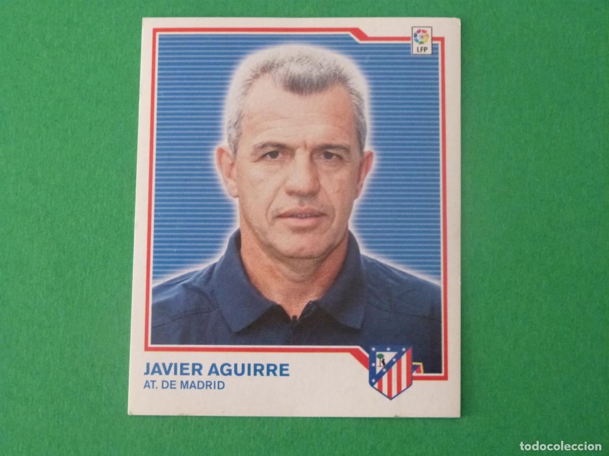 Cromos de f&uacute;tbol: CROMO FUTBOL JAVIER AGUIRRE ATLETICO DE MADRID SIN PEGAR LIGA ESTE 2007-2008/07-08