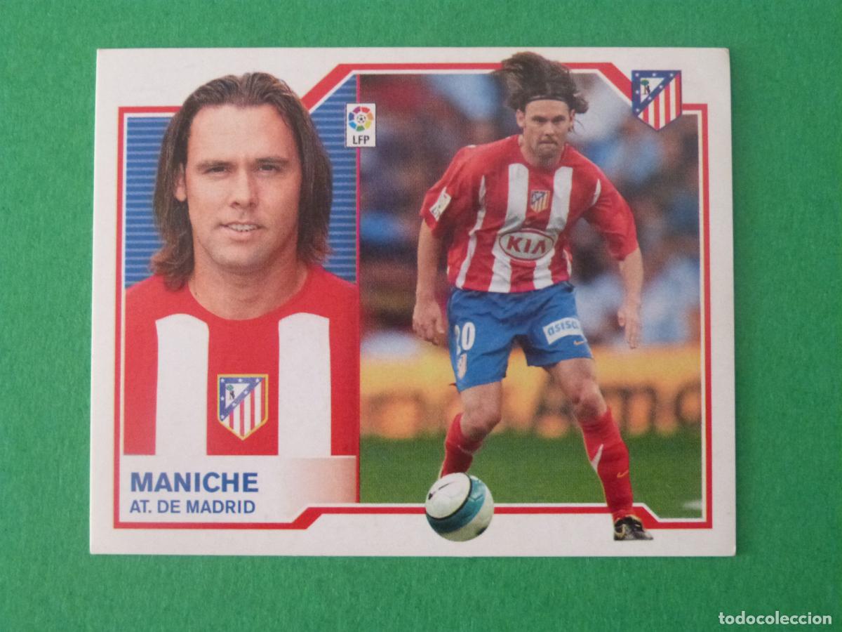 Cromos de f&uacute;tbol: CROMO FUTBOL MANICHE ATLETICO DE MADRID SIN PEGAR LIGA ESTE 2007-2008/07-08