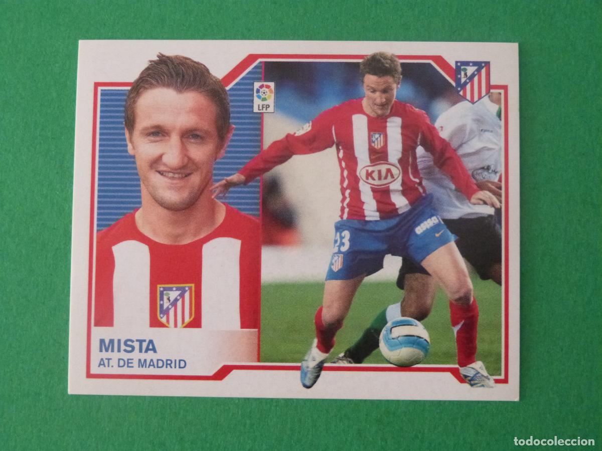 Cromos de f&uacute;tbol: CROMO FUTBOL MISTA ATLETICO DE MADRID SIN PEGAR LIGA ESTE 2007-2008/07-08
