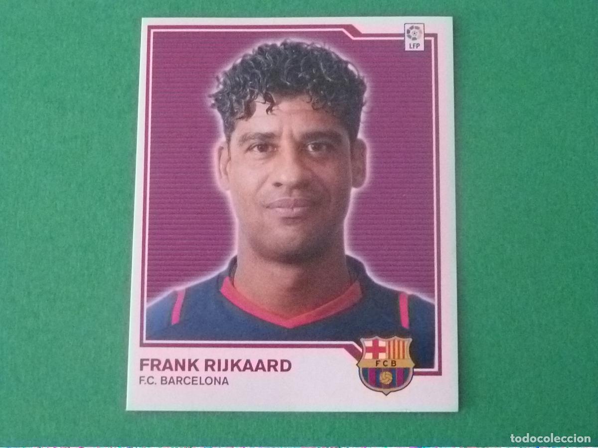 Cromos de f&uacute;tbol: CROMO FUTBOL FRANK RIJKAARD F.C. BARCELONA SIN PEGAR LIGA ESTE 2007-2008/07-08