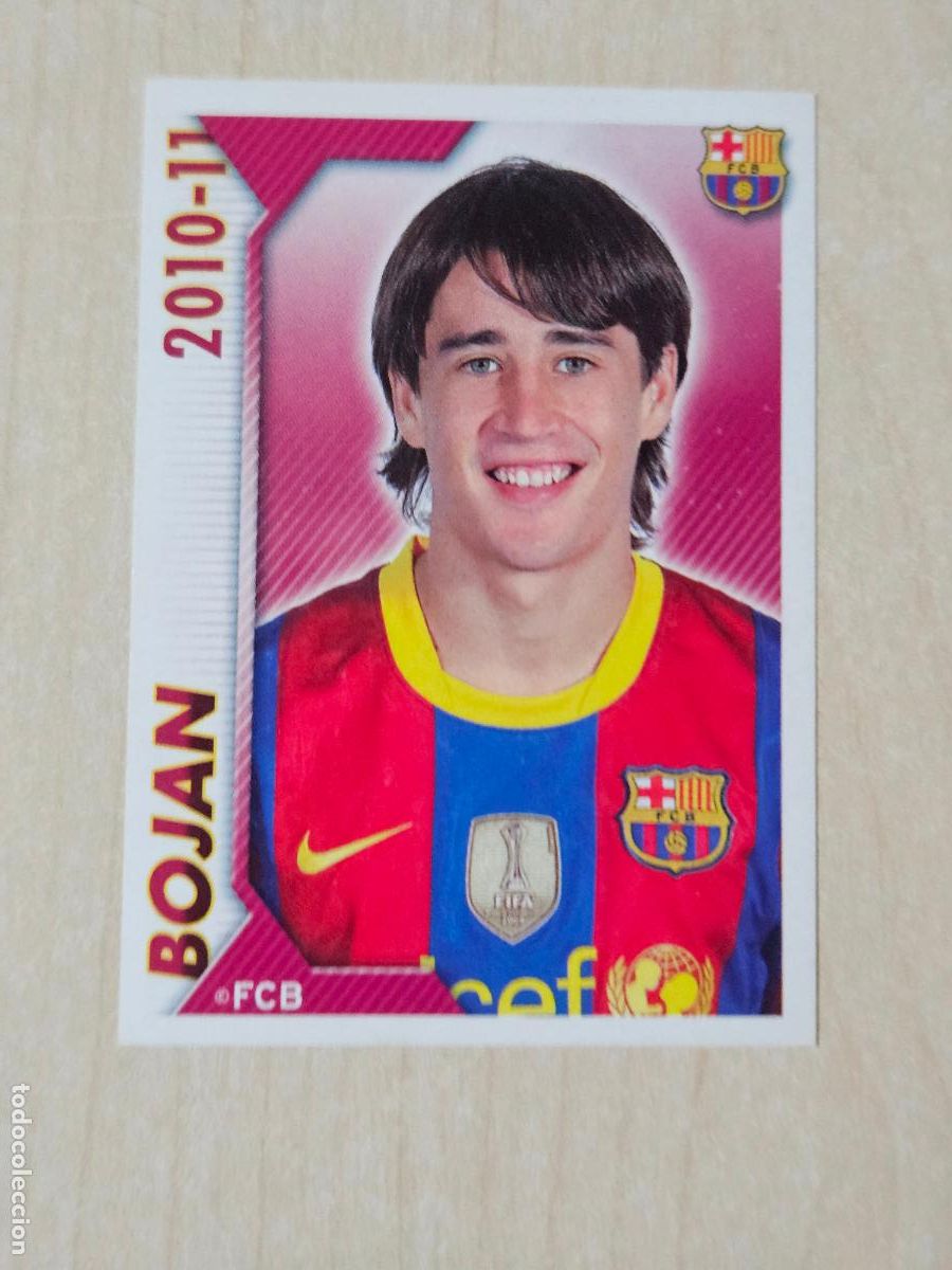 Cromos de f&uacute;tbol: CROMO N&ordm; 128 BOJAN - COLECCION OFICIAL BARCELONA LIGA 2010 2011 - 10 11 SIN PEGAR