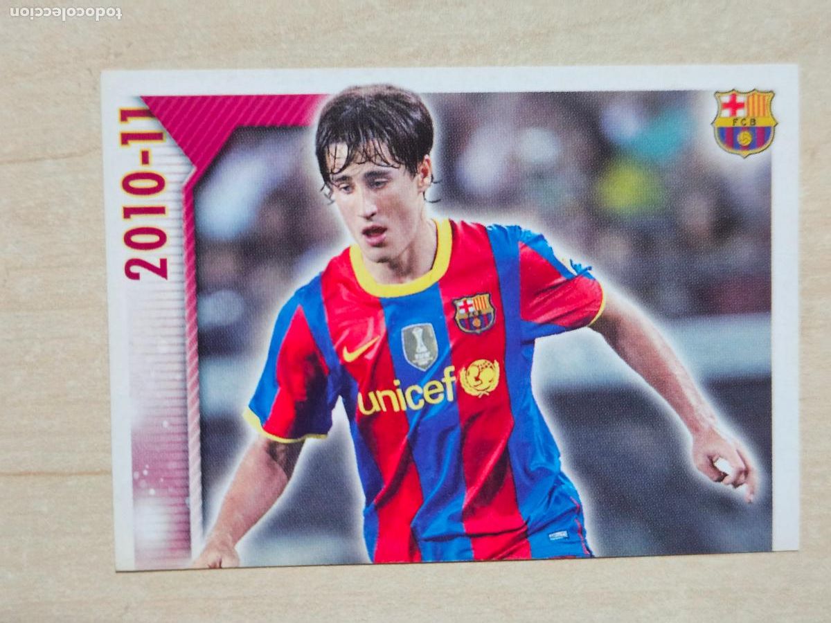 Cromos de f&uacute;tbol: CROMO N&ordm; 129 BOJAN - COLECCION OFICIAL BARCELONA LIGA 2010 2011 - 10 11 SIN PEGAR