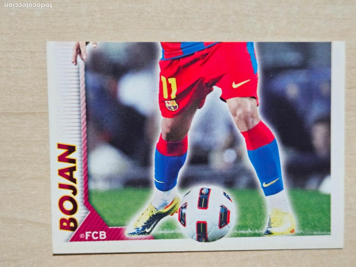 Cromos de f&uacute;tbol: CROMO N&ordm; 130 BOJAN - COLECCION OFICIAL BARCELONA LIGA 2010 2011 - 10 11 SIN PEGAR