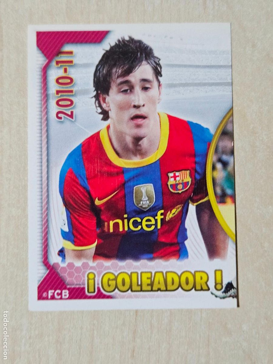 Cromos de f&uacute;tbol: CROMO N&ordm; 132 BOJAN - COLECCION OFICIAL BARCELONA LIGA 2010 2011 - 10 11 SIN PEGAR