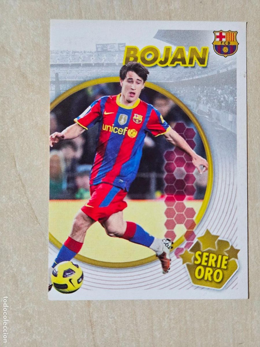 Cromos de f&uacute;tbol: CROMO N&ordm; 133 BOJAN - COLECCION OFICIAL BARCELONA LIGA 2010 2011 - 10 11 SIN PEGAR