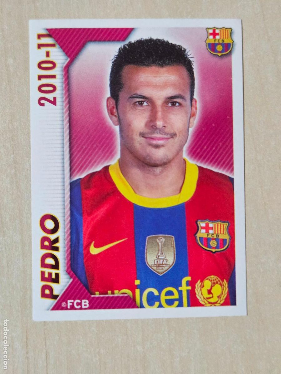 Cromos de f&uacute;tbol: CROMO N&ordm; 134 PEDRI - COLECCION OFICIAL BARCELONA LIGA 2010 2011 - 10 11 SIN PEGAR
