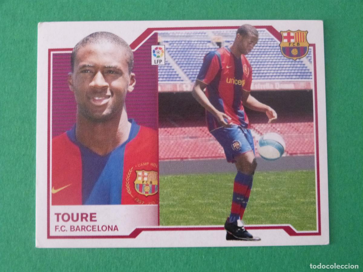 Cromos de Futebol: CROMO FUTBOL TOURE F.C. BARCELONA SIN PEGAR LIGA ESTE 2007-2008/07-08