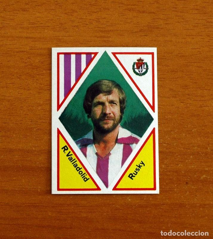 Cromos de f&uacute;tbol: Real Valladolid - N&ordm; 175 Rusky - Editorial Maga 1983-1984, 83-84 - Nunca pegado