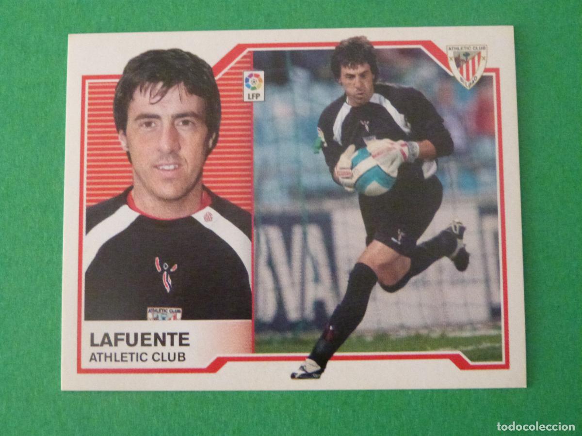 Cromos de f&uacute;tbol: CROMO FUTBOL LAFUENTE ATH. BILBAO BAJA SIN PEGAR LIGA ESTE 2007-2008/07-08