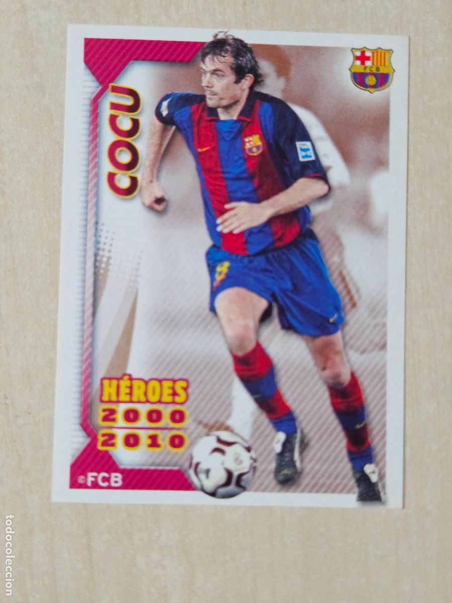 Cromos de f&uacute;tbol: CROMO N&ordm; 157 COCU - COLECCION OFICIAL BARCELONA LIGA 2010 2011 - 10 11 SIN PEGAR