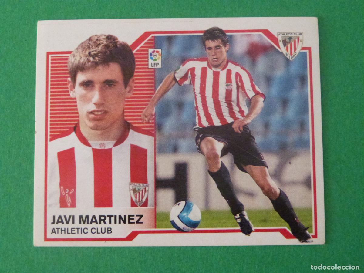 Cromos de f&uacute;tbol: CROMO FUTBOL JAVI MARTINEZ ATH. BILBAO SIN PEGAR LIGA ESTE 2007-2008/07-08