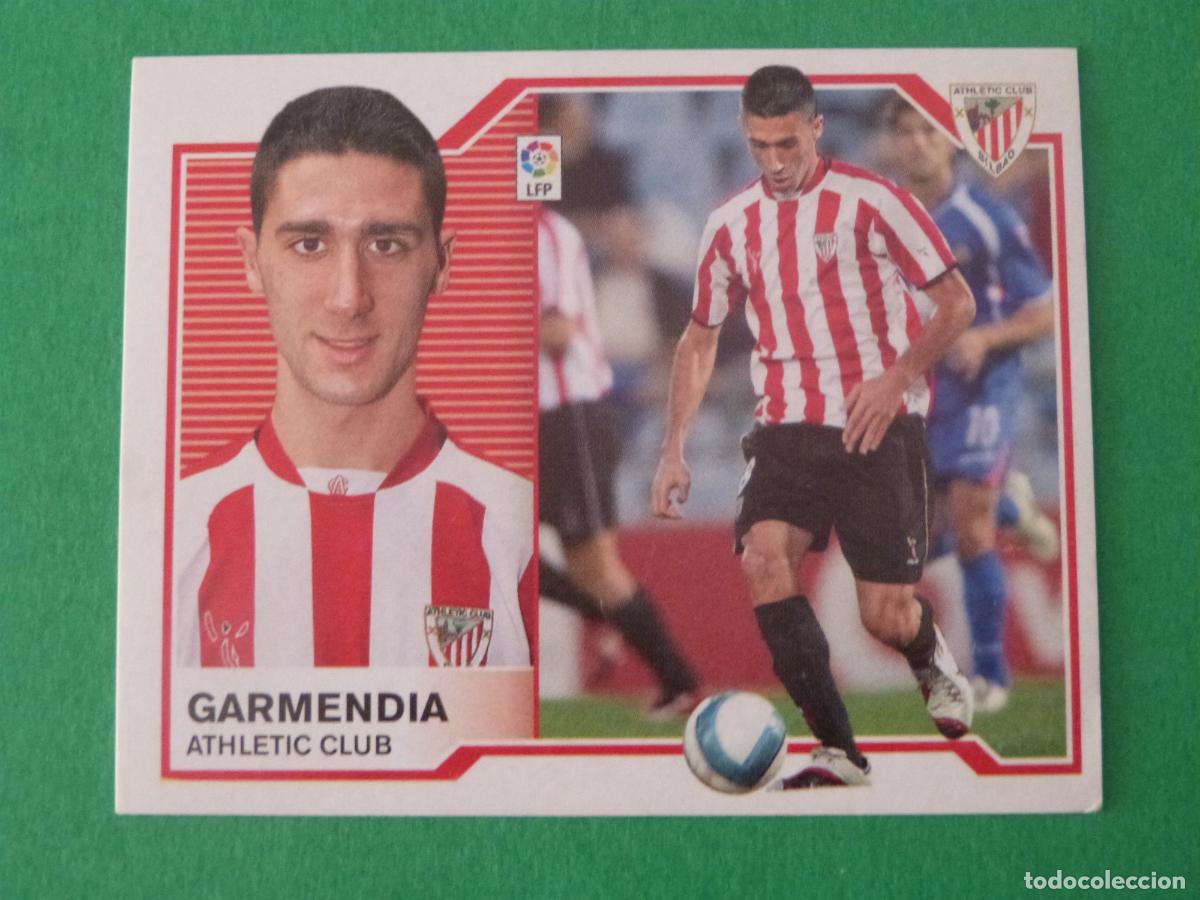 Football Stickers: CROMO FUTBOL GARMENDIA ATH. BILBAO SIN PEGAR LIGA ESTE 2007-2008/07-08
