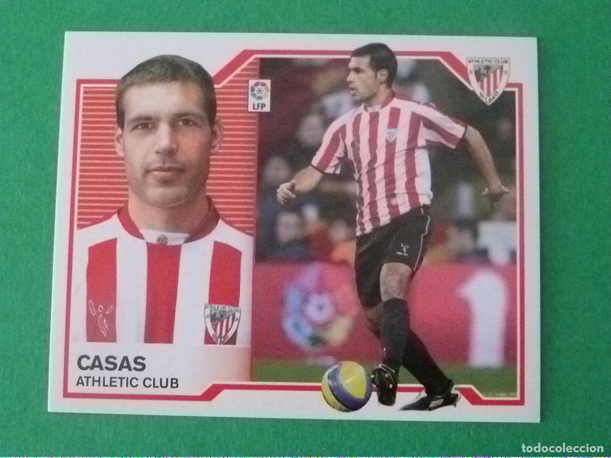 Cromos de f&uacute;tbol: CROMO FUTBOL CASAS ATH. BILBAO SIN PEGAR LIGA ESTE 2007-2008/07-08