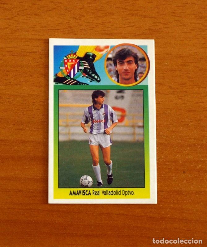 Cartes &agrave; collectionner de Football: Real Valladolid - Amavisca - Ediciones Este Liga 1993-1994, 93-94 - de cart&oacute;n, nunca pegado