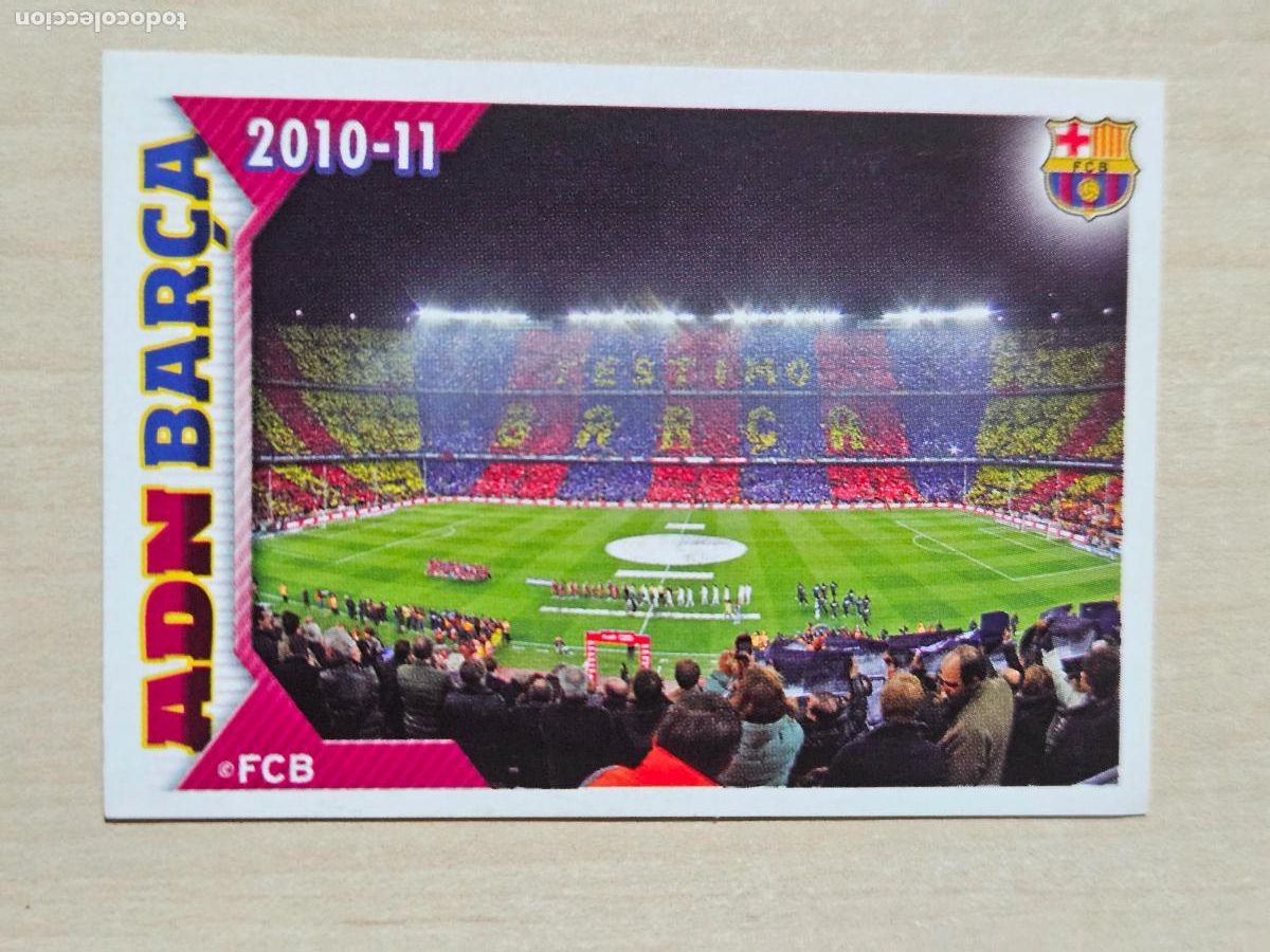 Cartes &agrave; collectionner de Football: CROMO N&ordm; 167 ADN BARCA - COLECCION OFICIAL BARCELONA LIGA 2010 2011 - 10 11 SIN PEGAR