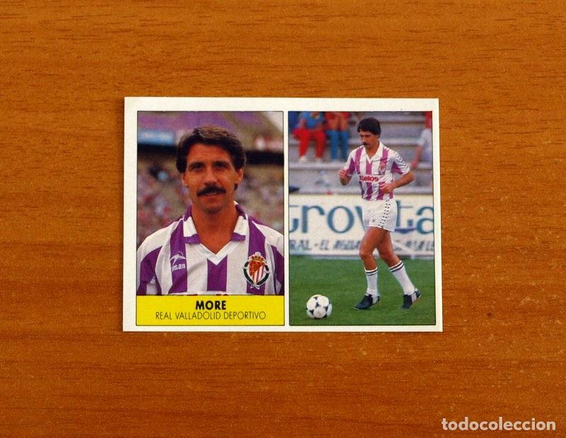 Cartes &agrave; collectionner de Football: Real Valladolid - Mor&eacute; - Ediciones Festival 1987-1988, 87-88 - Nunca pegado