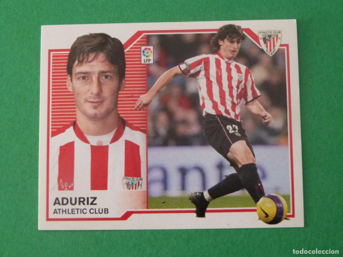 Cartes &agrave; collectionner de Football: CROMO FUTBOL ADURIZ ATH. BILBAO SIN PEGAR LIGA ESTE 2007-2008/07-08