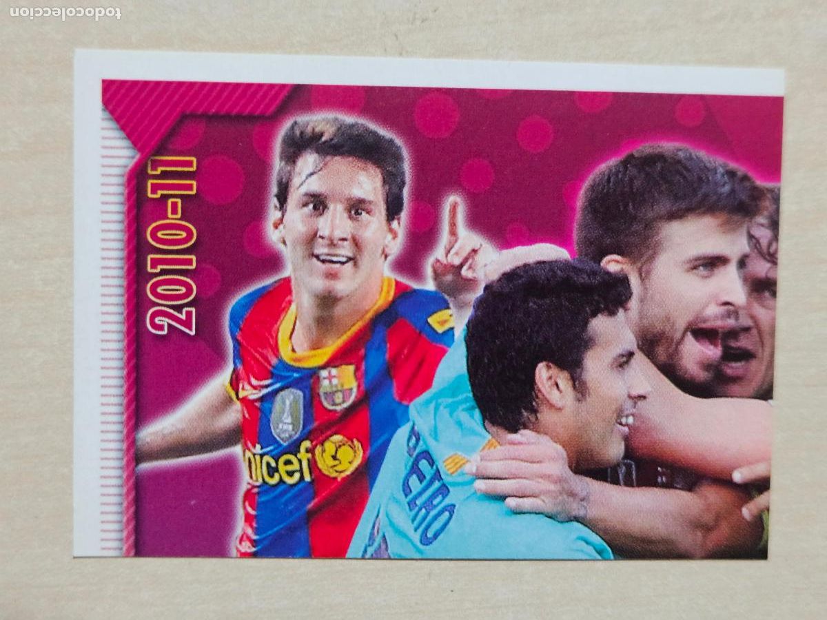 Cromos de f&uacute;tbol: CROMO N&ordm; 173 MESSI PUZZLE - COLECCION OFICIAL BARCELONA LIGA 2010 2011 - 10 11 SIN PEGAR