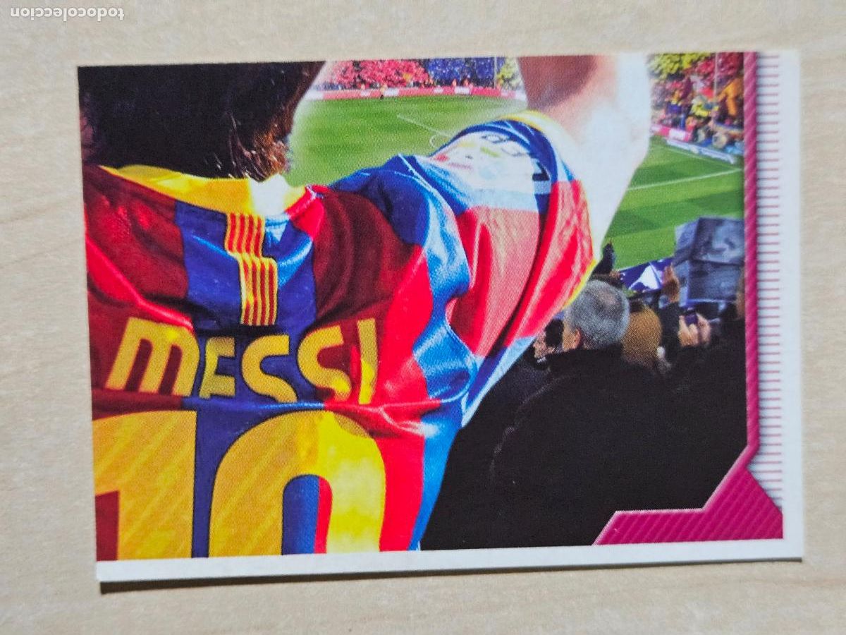 Cromos de f&uacute;tbol: CROMO N&ordm; 180 MESSI PUZZLE - COLECCION OFICIAL BARCELONA LIGA 2010 2011 - 10 11 SIN PEGAR