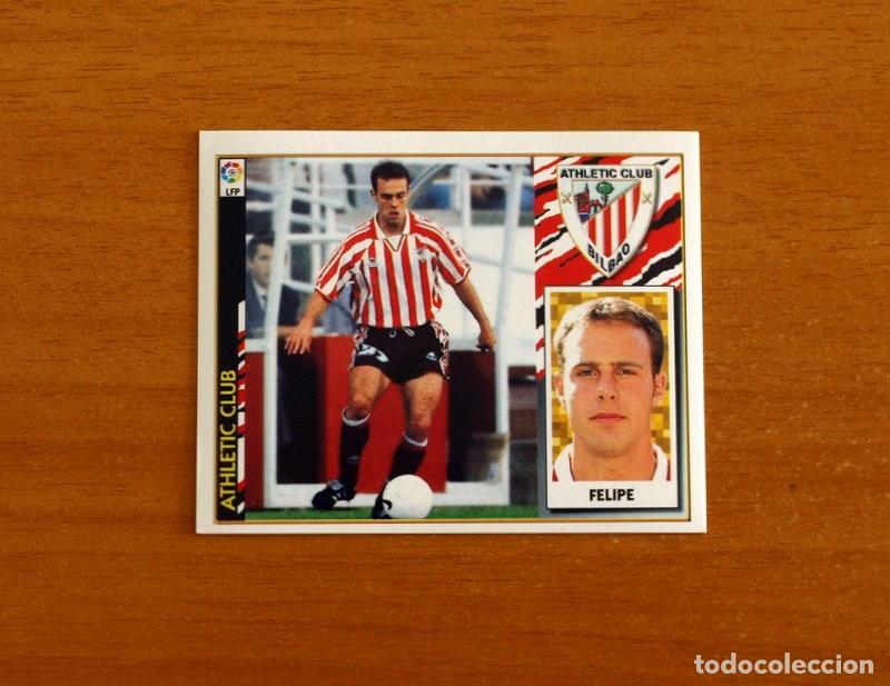 Cromos de f&uacute;tbol: Athletic de Bilbao - Felipe - BAJA - Ediciones Este Liga 1997-1998, 97-98 - Nunca pegado