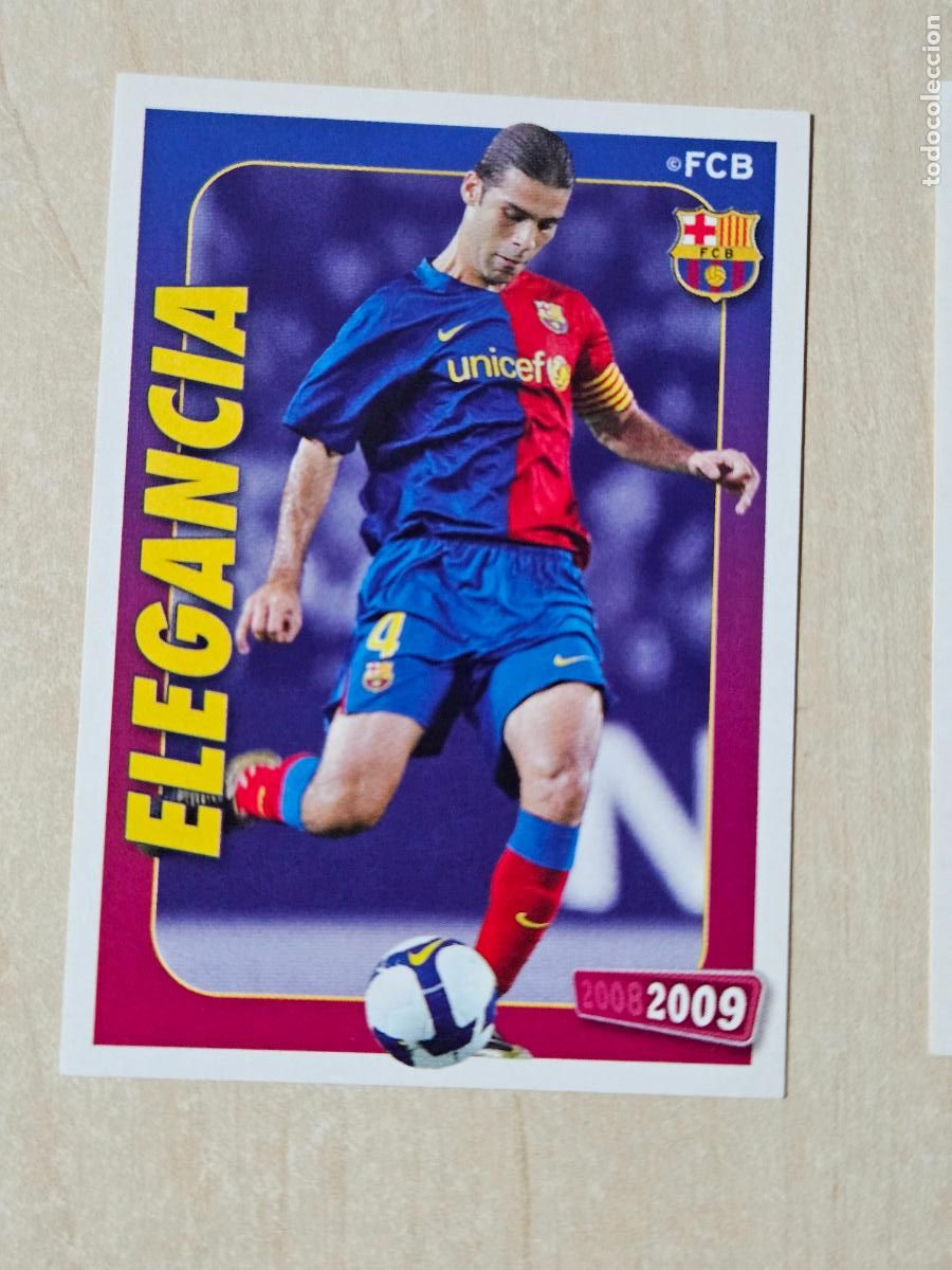 Fu&szlig;ball-Sticker: CROMO N&ordm; 43 MARQUEZ - COLECCION OFICIAL BARCELONA 2008 - 2009 - PANINI - CROMO SIN PEGAR