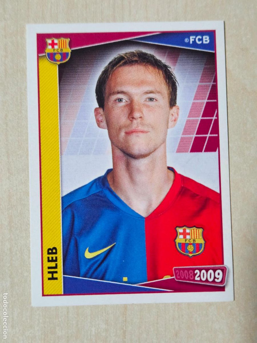 Cromos de f&uacute;tbol: CROMO N&ordm; 118 HLEB - COLECCION OFICIAL BARCELONA 2008 - 2009 - PANINI - CROMO SIN PEGAR