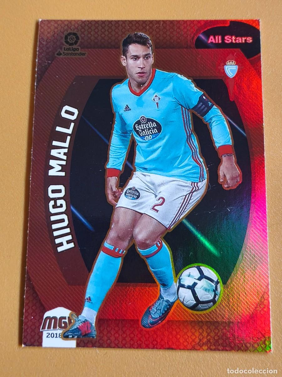 Cromos de f&uacute;tbol: hugo mallo, 2018 19 all stars