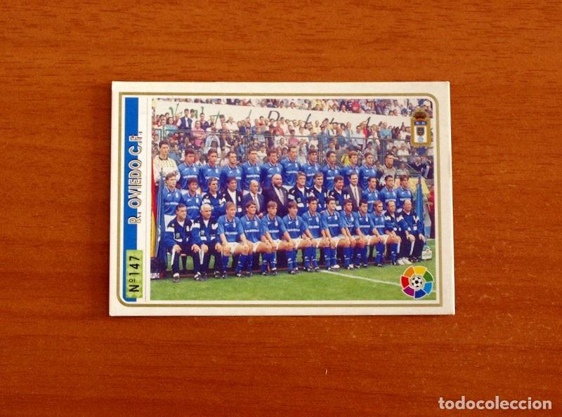 Cromos de f&uacute;tbol: Real Oviedo -N&ordm; 147 Plantilla-Equipo -Mundicromo Las Fichas de la Liga 1994-1995-94-95