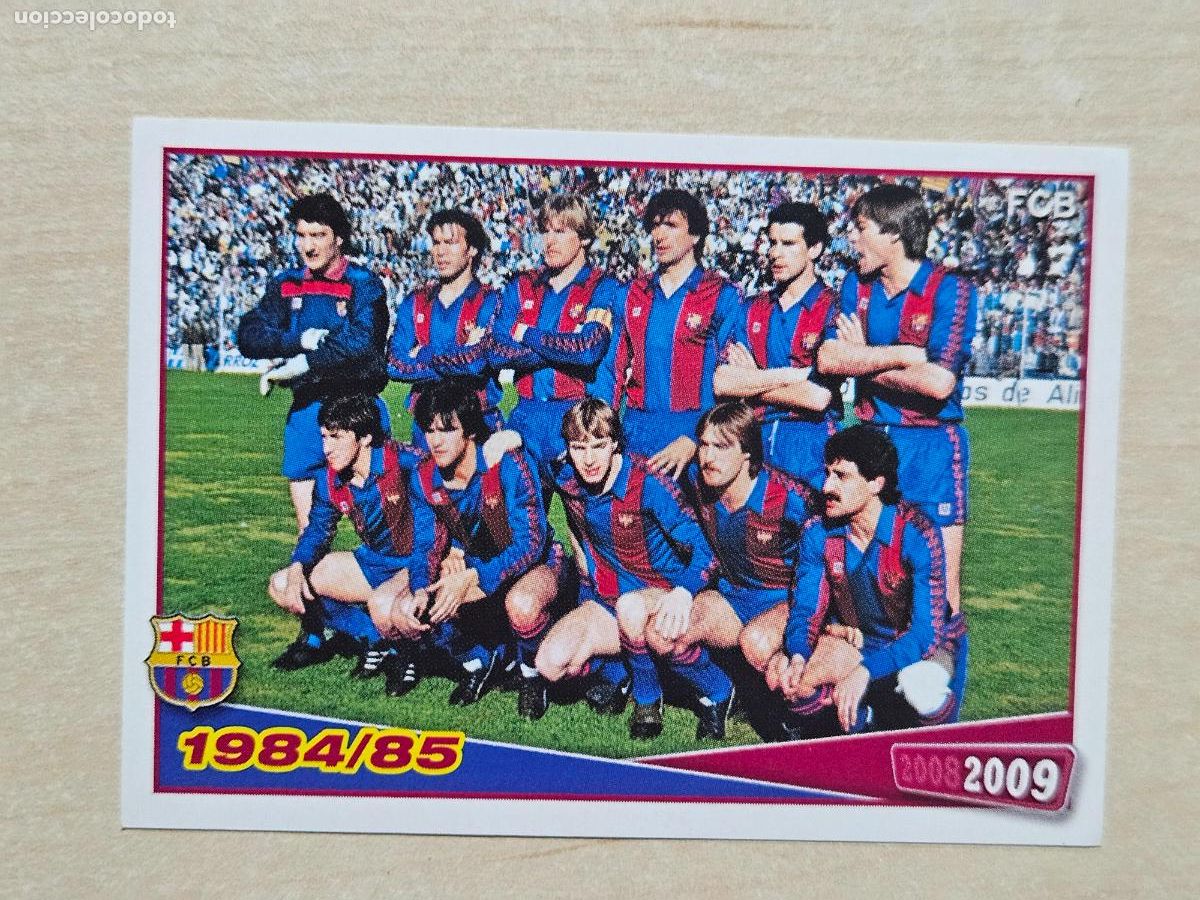 Cromos de f&uacute;tbol: CROMO N&ordm; 161 ALINEACION - COLECCION OFICIAL BARCELONA 2008 - 2009 - PANINI - CROMO SIN PEGAR
