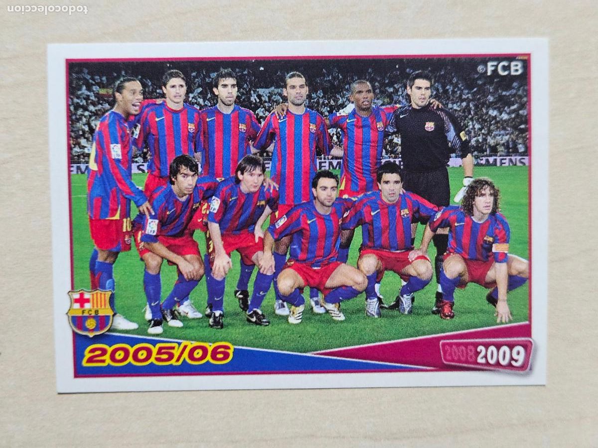 Cromos de f&uacute;tbol: CROMO N&ordm; 163 ALINEACION MESSI - COLECCION OFICIAL BARCELONA 2008 - 2009 - PANINI - CROMO SIN PEGAR