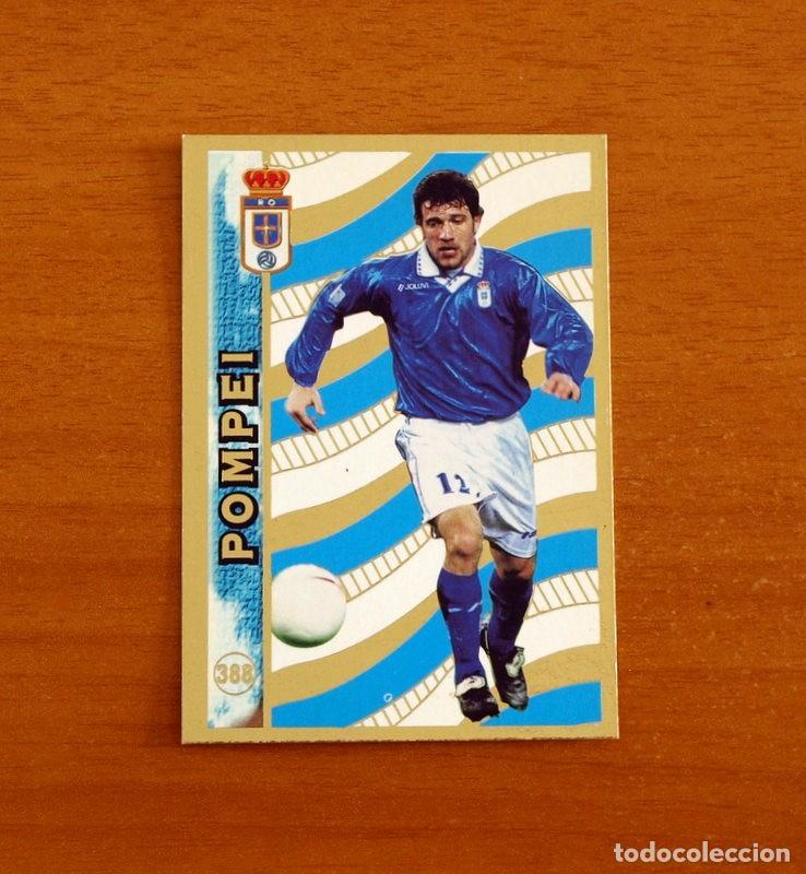 Cromos de f&uacute;tbol: Real Oviedo - N&ordm; 388 Pompei El Mejor 97-98 -Mundicromo Las Fichas de la Liga 1998-1999-98-99