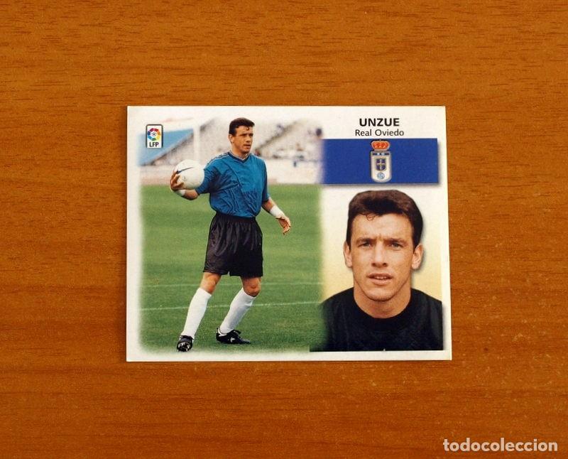 Cromos de f&uacute;tbol: Real Oviedo - Unzue - Fichaje n&ordm; 19 - Ediciones Este Liga 1999-2000, 99-00 - Nunca Pegado