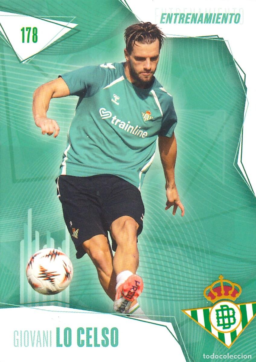 Cromos de f&uacute;tbol: FUTBOL - BETIS CARDS - 2025-2026 - 25-26 - REAL BETIS - 178 - GIOVANI LO CELSO - ENTRENAMIENTO