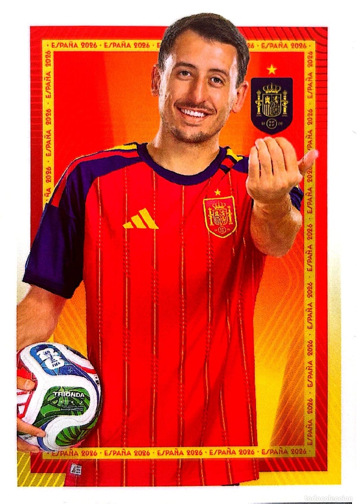 Cromos de f&uacute;tbol: Cromo Mikel Oyarzabal Espa&ntilde;a Panini Colecci&oacute;n Oficial Espa&ntilde;a 2026 - Carrefour 2025-2026